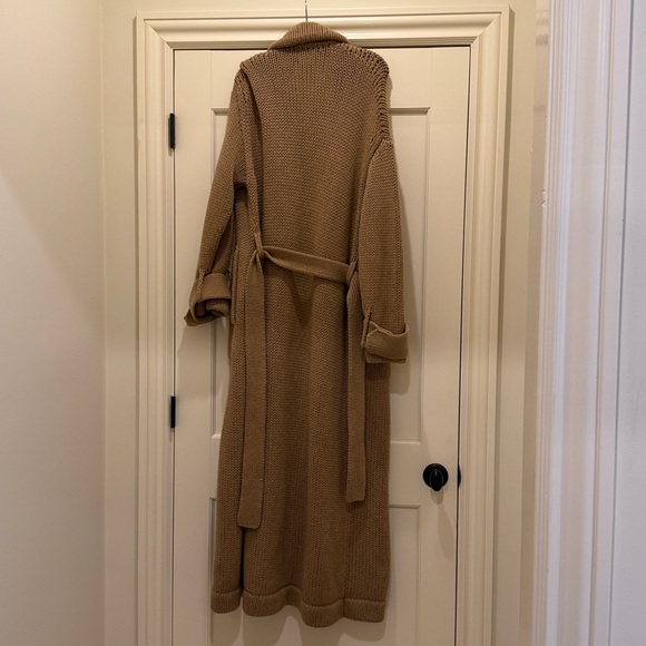 Khaite Filip Cashmere Sweater Long Coat XS S - Picture 5 of 5